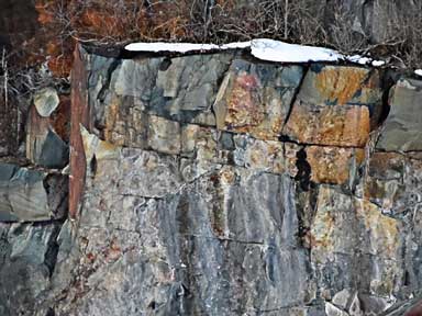 Montello, Wisconsin granite quarry.